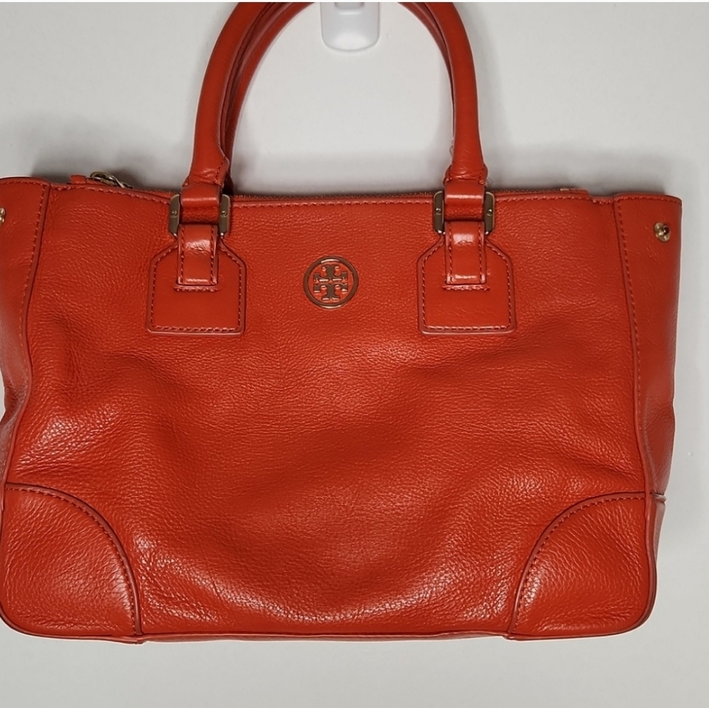 Tory Burch Robinson Orange Tote
